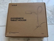 Lamicall LS02 Flexible Gooseneck Phone & Tablet Holder | Gray, Adjustable