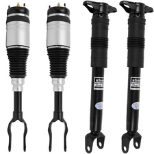 Front Rear Air Suspension Shock Strut For Jeep Grand Cherokee Overland 2011-2015