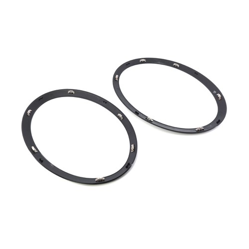 Pair Headlight Trim Gloss Black Ring Bezel For MINI Cooper F55 F56 F57 2014-2021 - Picture 11 of 11