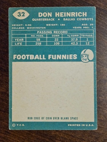 Tarjetas de fútbol americano Topps 1960 completan tu conjunto que elijas elegir cada una #1 - 132 - Imagen 49 de 229
