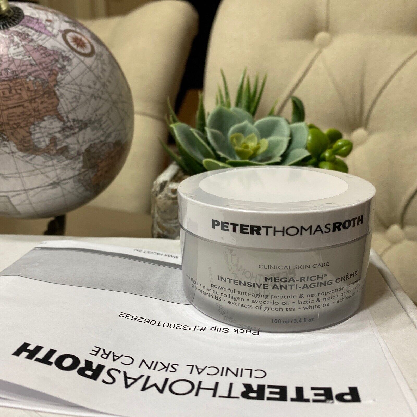 Peter Thomas Roth Mega Rich Anti-Aging Cellular Creme 3.4 oz Super Size