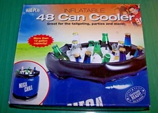 MEGA CHILL 48 CAN COOLER - INFLATABLE - 12 Gal. Capacity - NIB!
