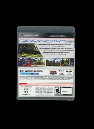 Sports Champions (Sony PlayStation 3, 2010) CIB - Picture 3 of 3