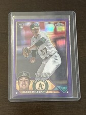 2023 Topps Chrome Update Series - Rookie Debut Mason Miller #USC39 Purple...