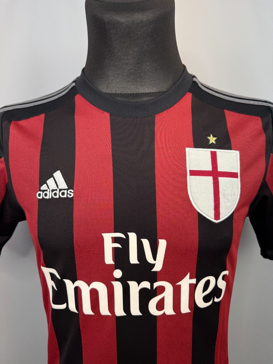  AC Milan ユニフォーム AC MILAN 2015 2016 HOME SHIRT FOOTBALL SOCCER JERSEY ADIDAS S11836