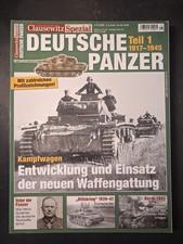 Clausewitz Spezial Deutsche Panzer Teil 1 Selten neuwertiger Zustand