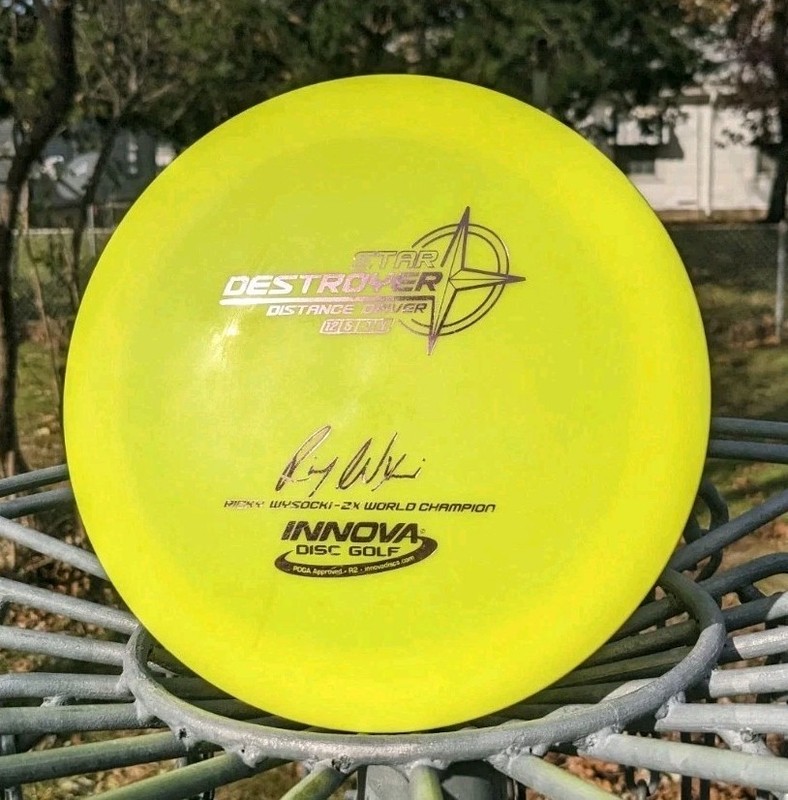 Innova new rare 2019 2X World Champ Ricky Wysocki  Pop Top STAR DESTROYER 171g