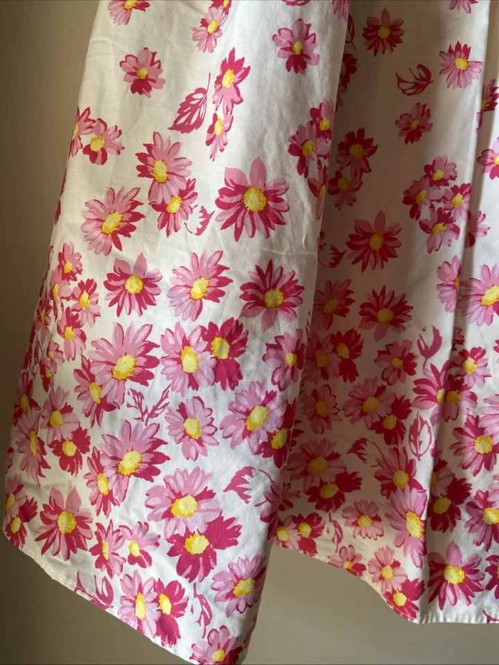 Kids Dream Girls White/Pink Mothers Day Spring/Summer Dress Size 7-8 USA Made - Image 2 of 4