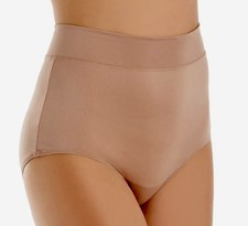 WARNERS No Pinching No Problems Tailored Toasted Alm Nude Brief Panty Womens S 5