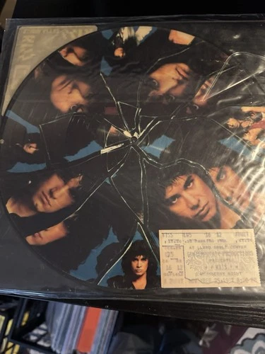 KISS 1987 CRAZY NIGHTS PICTURE DISC VINYL LP LIMITED EDITION VINTAGE RARE!