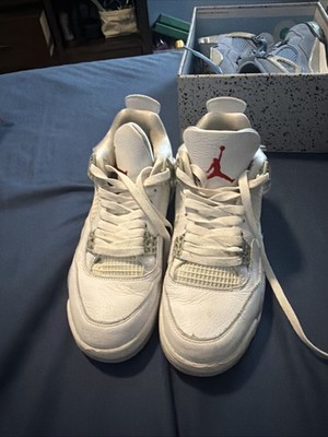Jordan 4 Retros White Oreo Size 8.5 Used