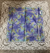 Pascal Morabito Paris Scarf w/ Lace Trim