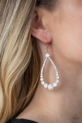 Token Twinkle Gold Earrings Paparazzi New