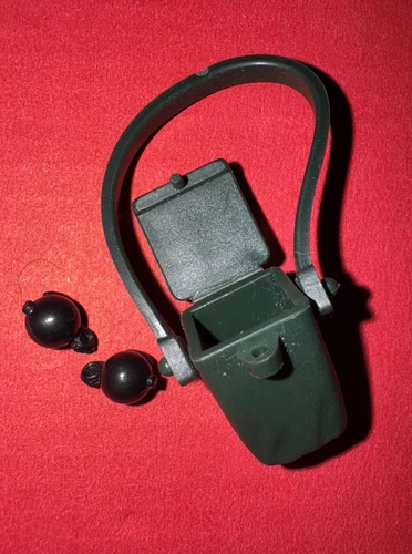 GI Joe Big Ben 1991 Grenades + Pouch Accessories Original 90's Hasbro Vintage