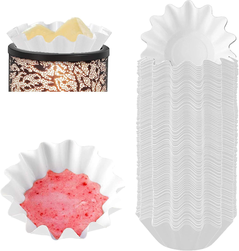 50 Wax Melt Warmer Liners for Scented Wax Melts Cubes or Candle Warmer Plate, Pl