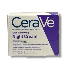  CeraVe Skin Renewing Night Cream 1.7oz./48g New In Box