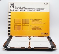 Durst Multiple Exposure Easel - 8x10, 4x 4/5, 2x 5x7, 2x 4x5  1x 5x7  1x 8x10