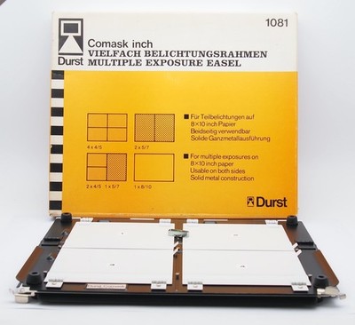 Durst Multiple Exposure Easel - 8x10, 4x 4/5, 2x 5x7, 2x 4x5 & 1x 5x7 & 1x 8x10