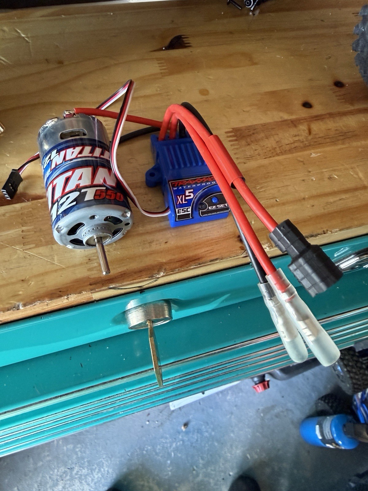 Traxxas XL5 Titan 12T 550 Waterproof Brushed ESC and Motor Combo