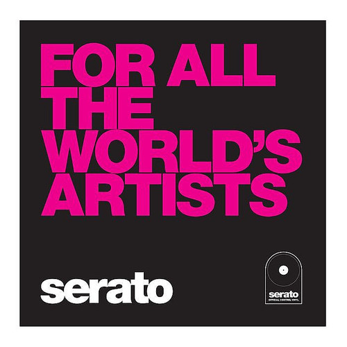 Serato For All The World's Artists 10" Control Vinyl Schallplatten (schwarz, Paar) - Bild 1 von 1
