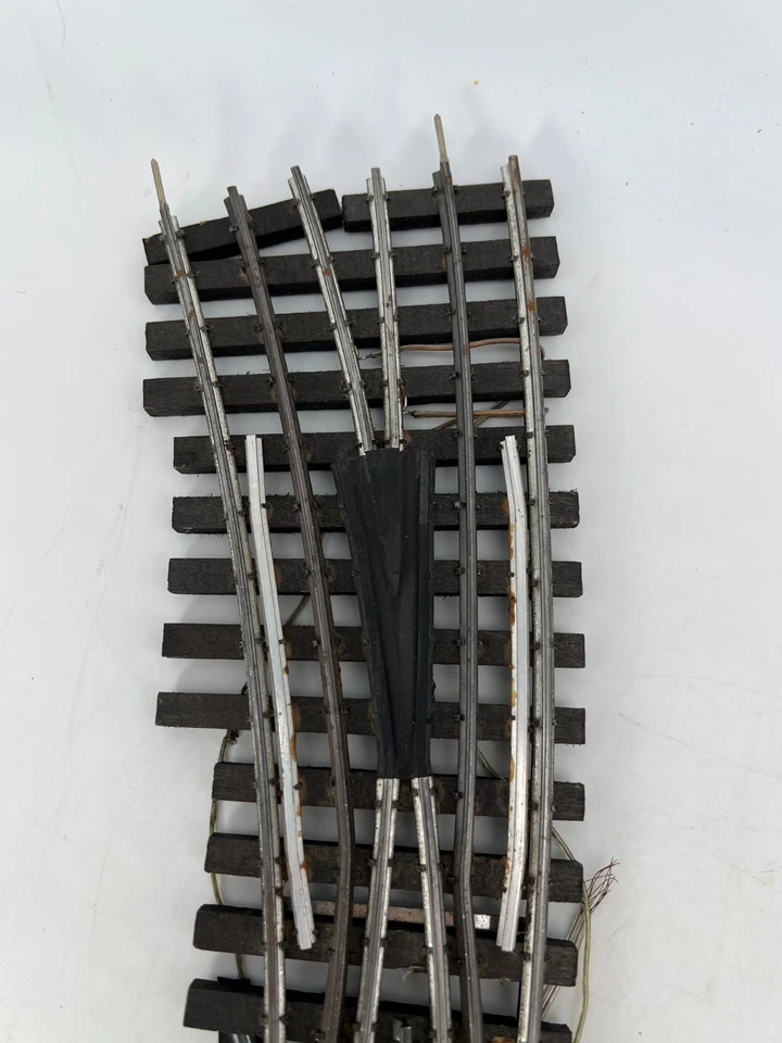 Ross Custom #072 O Gauge Lot of (2) Switch Track Left/Right Fair Condition - Image 4 of 4