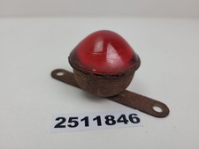 Rücklicht für Handwagen Metall Glasdom Um 1920 Zubehör alt antik #2511846