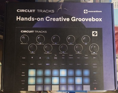 Novation Circuit Tracks Groovebox sequencer with synth tracks, MIDI tracks 