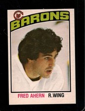1976-77 O-PEE-CHEE #298 FRED AHERN EXMT (RC) BARONS *X100212