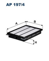 Filtron Luftfilter AP 197/4 FüR Hyundai KIA