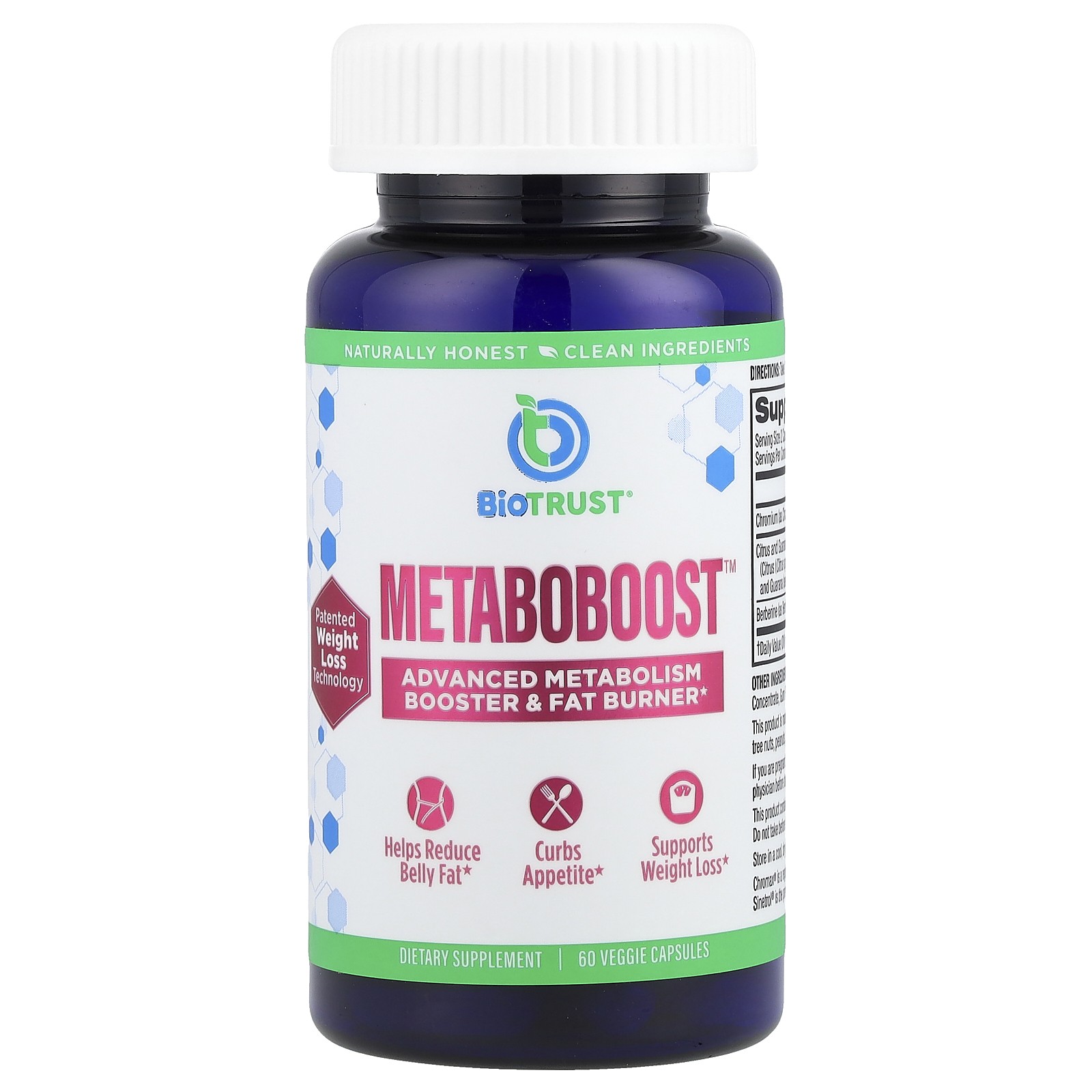 Metaboboost, 60 растительных капсул