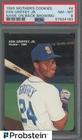 1989 Mother's Cookies #4 Ken Griffey Jr Name On Back Showing RC HOF PSA 8