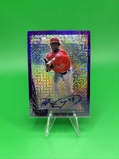 2020 Leaf Metal Draft '90 Leaf Pink Mojo #LAHY1 Hector Yan #4/7