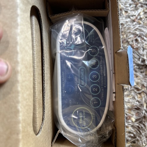 Sony ICF-S79V Weather/FM/AM Clock Radio Battery New In Box! - Picture 4 of 4