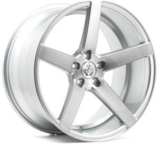 Alloy Wheels 19" Axe EX18 Silver Polished Face For VW Golf R32 [Mk5] 05-10