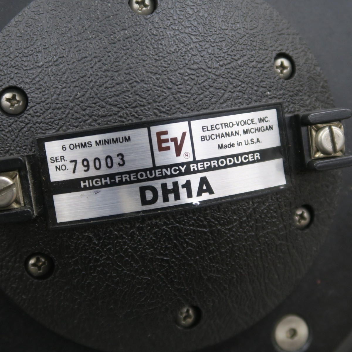 Electro-Voice DH1A Driver Unit Pair Working & Tested JP | eBay