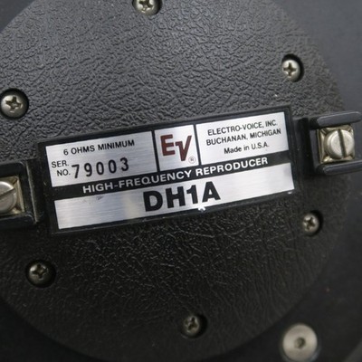 Electro-Voice DH1A Driver Unit Pair Working & Tested JP | eBay