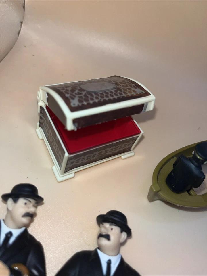 The Adventures Of Tintin Figure Toy Bundle Haddock Snowy Twins Red Francis Boat - Image 3 of 4