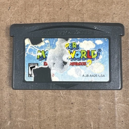 Super Mario World: Advance 2 Game Boy Advance GBA Authentic Cartridge Tested
