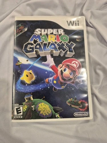 SUPER MARIO GALAXY - Nintendo Wii Game, Complete CIB
