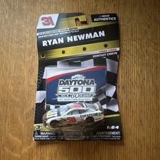 NASCAR Authentics 1:64 Ryan Newman 31 CAT Chevrolet 2018 Daytona 500  Card