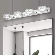 MODERN BATHROOM VANITY LED LIGHT MAKE UP WALL FRONT TOILET MIRROR LAMP FIXTURE