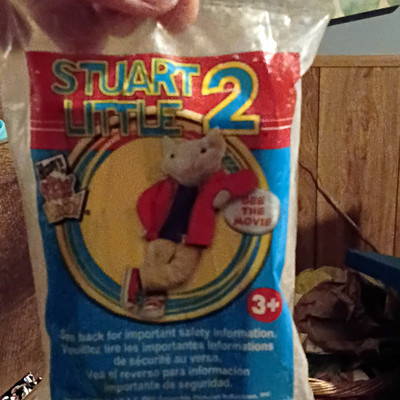 McDonald's Stuart Little 2 Happy Meal Toy 2002 Vintage Fast Food Premium 3+