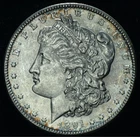 1891-S $1 Morgan Silver Dollar BU - 25280
