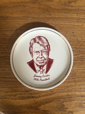 Vintage Jimmy Carter 39th President Commemorative 7  Plate