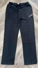 Image of  Guess Originals logo joggers in black size Medium
