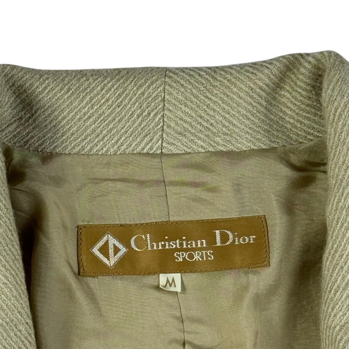 Vintage Christian Dior Sports Wool Bomber Jacket Men