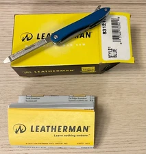 NIB Leatherman Style Rare Retired Discontinued Multi Tool Collectible - Blue