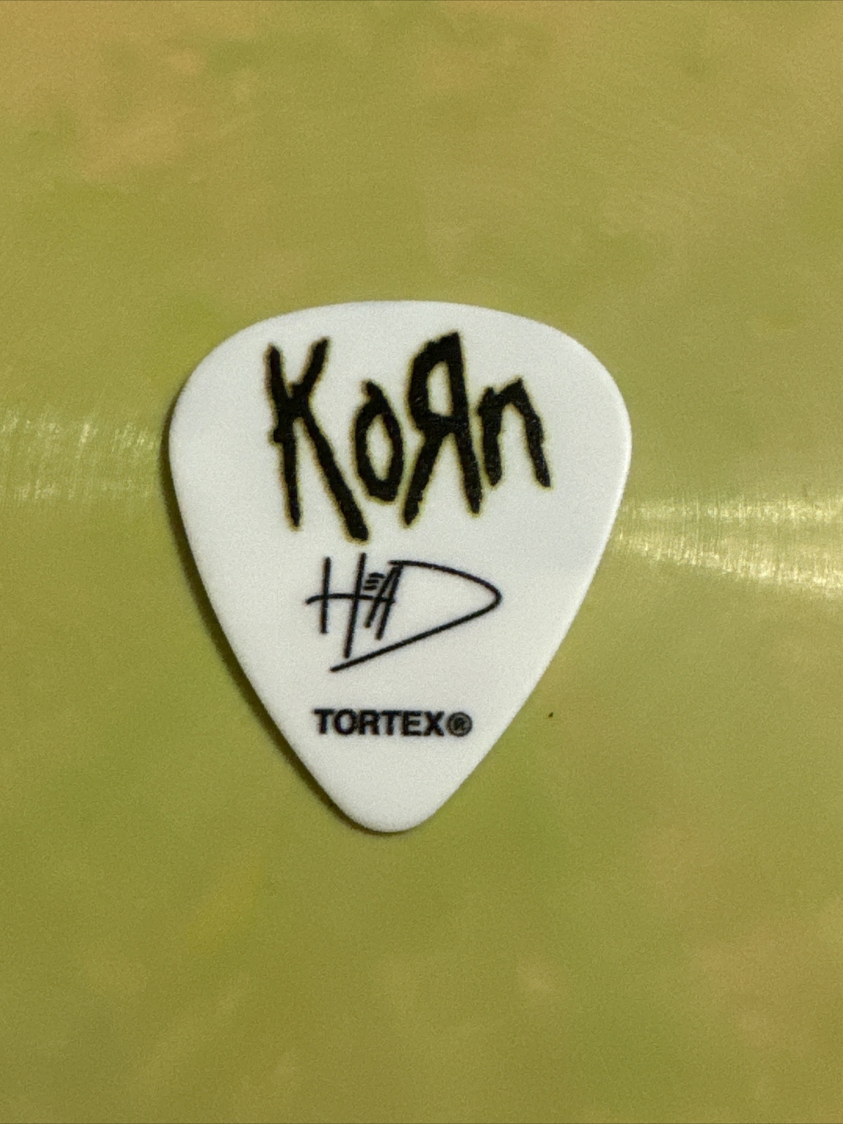 Korn Guitar Pick Brian Head Welch Guitar Pick eBay