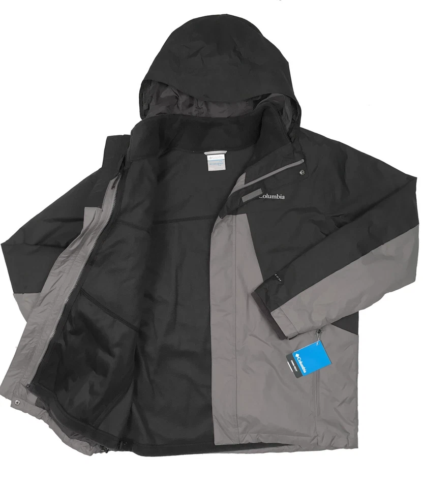 NEW $260 Columbia Tunnel Falls Interchange Jacket! 3 in 1 Shell & Fleece Liner - Image 4 of 4