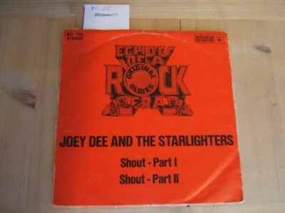 7'' Single, Joey Dee & The Starlighters Shout Part I & Part II - 1973